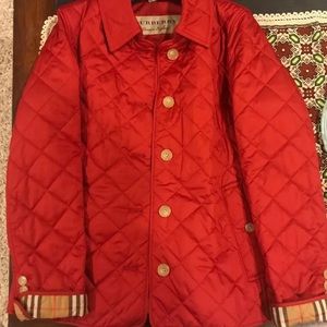 Burberry frankby quilted jacket